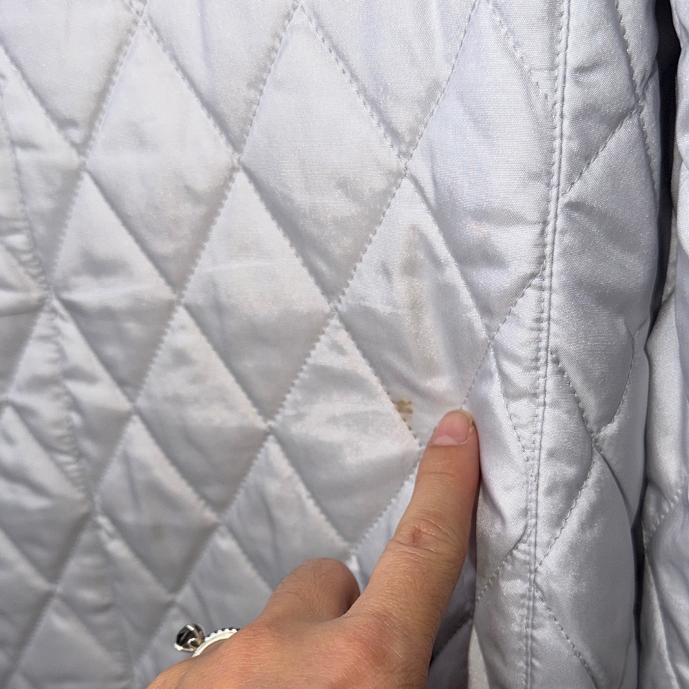 Michael Kors Women's Metallic Quilted Jacket - Picture 7 of 7